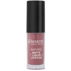 Benecos Natural Matte Liquid Lipstick: Rosewood Romance