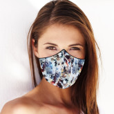 Organic Cotton Face Mask - Floral, Earth Tone